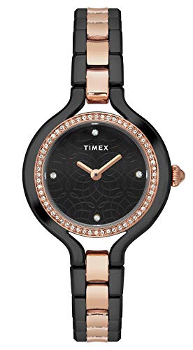 TIMEX Analog Black Dial Women's Watch-TWEL14010