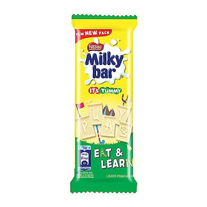 Nestle MILKYBAR Creamy White Chocolate Tablet Bar, 54 x 12.5g