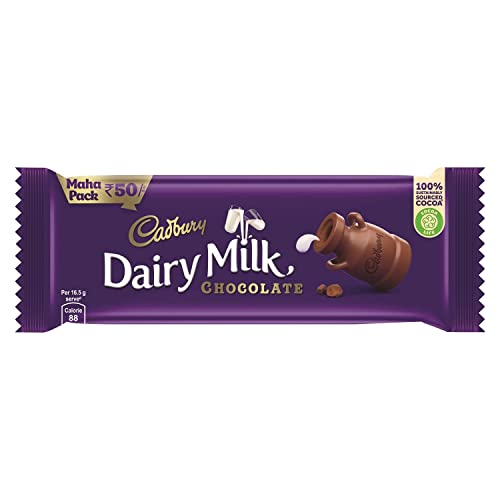 Cadbury Dairy Milk Chocolate Bar, 12 x 55 g Maha Pack