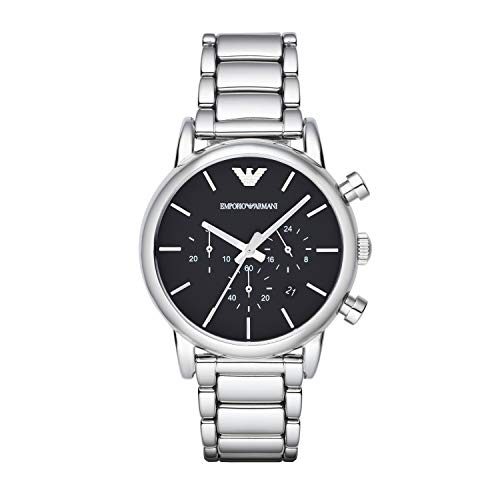 Emporio Armani Analog Black Dial Men's Watch-AR1853