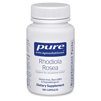 Pure Encapsulations - Rhodiola Rosea - Hypoallergenic Supple