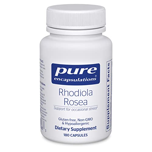 Pure Encapsulations - Rhodiola Rosea - Hypoallergenic Supple