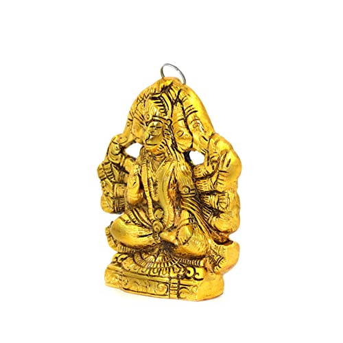 CraftVatika Panchmukhi Hanuman for Door Entrance Statue Wall Hanging Showpiece, (5.5 Inches, Height)