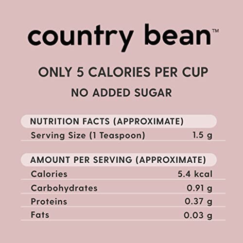 Country Bean Instant Coffee Powder with Hazelnut and Berry Flavors, 50G - Pack of 2