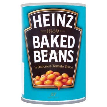Heinz Beanz Baked Beans in Rich Tomato Sauce (Pack of 2), 415g