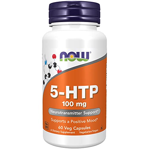 Now Foods 5 - HTP 100 Mg Neurotransmitter Support Capsules - 60 Veg Capsules