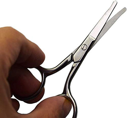 Professional Grooming Scissors for Facial Hair Removal