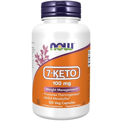 Now Foods, 7-Keto, 100 mg, 120 Veggie Caps