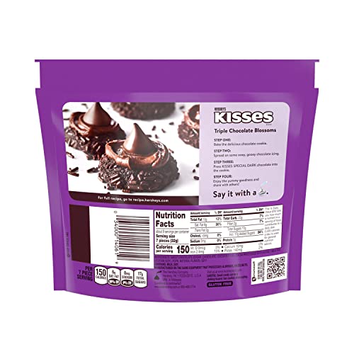 HERSHEY'S Kisses Special Dark Chocolate, 283 g