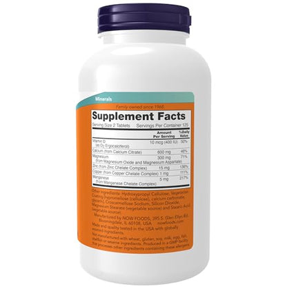 Now Foods, Calcium Citrate, 250 Tablets