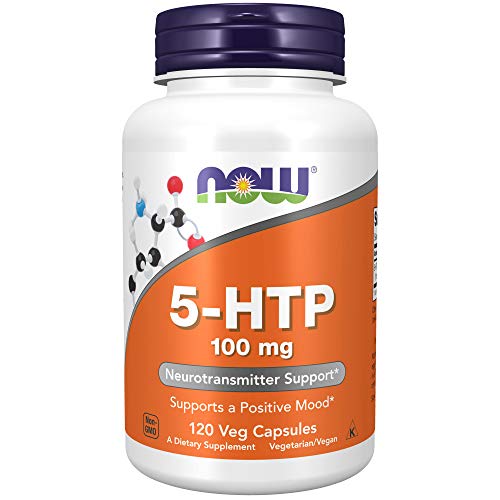 Now Foods, 5-HTP, 100 mg, 120 Vcaps