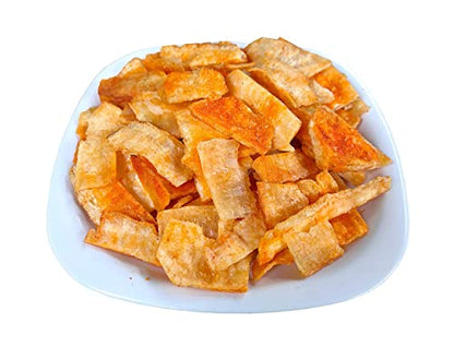 Bethel Kerala Homemade Chilli Tapioca Chips / Vaattukappa Chips 500 Gm.
