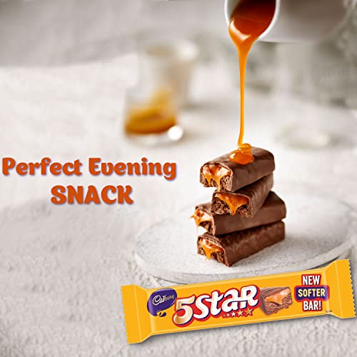 Cadbury 5 Star Chocolate Bar, 40 gm [Pack of 14]