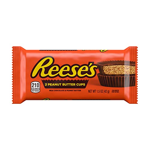 Reese's 2 Peanut Butter Cups Milk Chocolate, 1.5 oz / 42 g