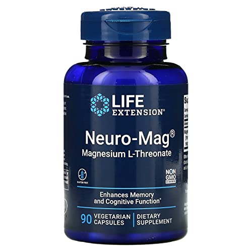 Life Extension, Neuro-Mag, Magnesium L-Threonate, 90 Veggie Caps