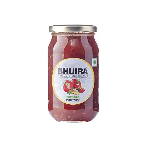 Bhuira|All Natural Tomato Chutney|No Added preservatives|No Artifical Color Added|230 g|Pack of 1