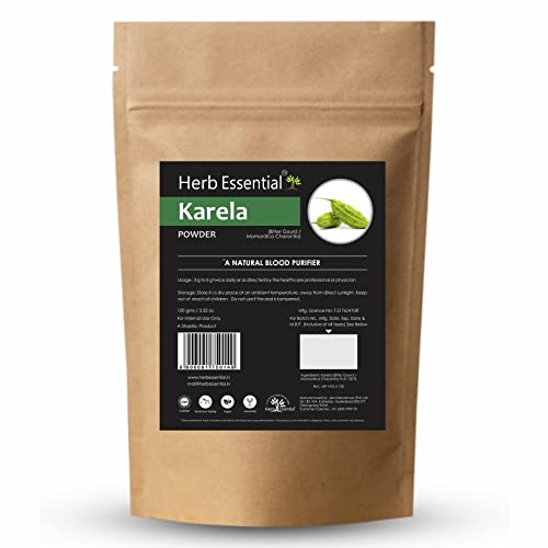 Herb Essential Pure Karela Powder - 100 G