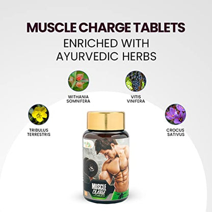 Nature Sure™ Muscle Charge Tablets for Men – 2 Packs (120 Tablets)
