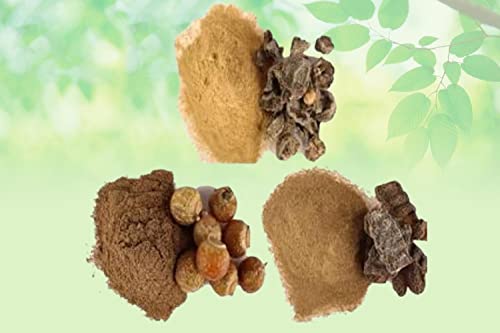 Triphala- Amalaki,Haritaki,Bibhitaki-Raw Herbs-Jadi Booti Single Herbs (250 Gram)