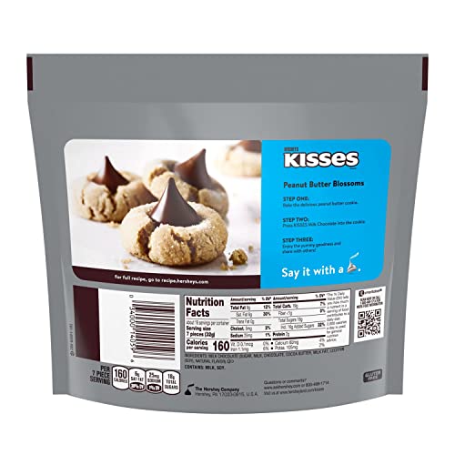 Hershey's Kisses Milk Chocolate, Family Pack, 507 g