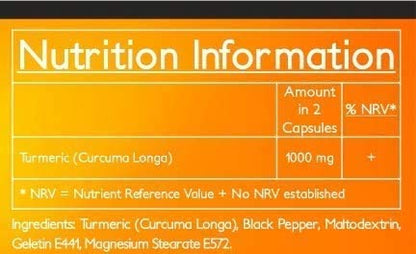 Health first Nano Curcumin 1000mg with Black Pepper - 60 Vegan Capsules-Better aqueous Phase Solubility for Better Results