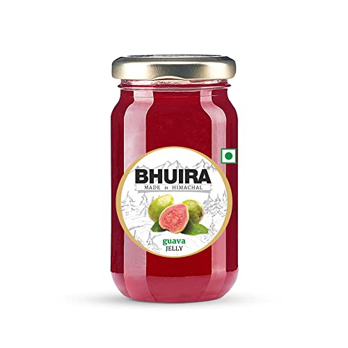 Bhuira|All Natural Guava Jelly|No Added preservatives|No Artifical Color Added|240 g|Pack of 1