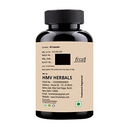 HMV HERBALS JOSH69 CAPSULES- HERBAL TEST-O-BO-OSTER CAPSULES FOR MEN-1000mg (Pack of 1)