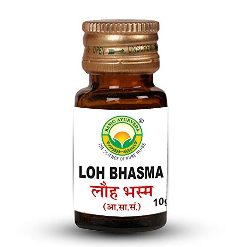 BASIC AYURVEDA Loh Bhasma 10 Gram | A Powerful Blend Of Natural Ingredients