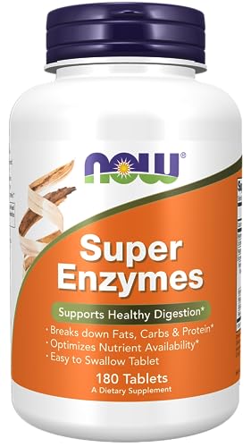 Now Foods, Super Enzymes, 180 Tablets