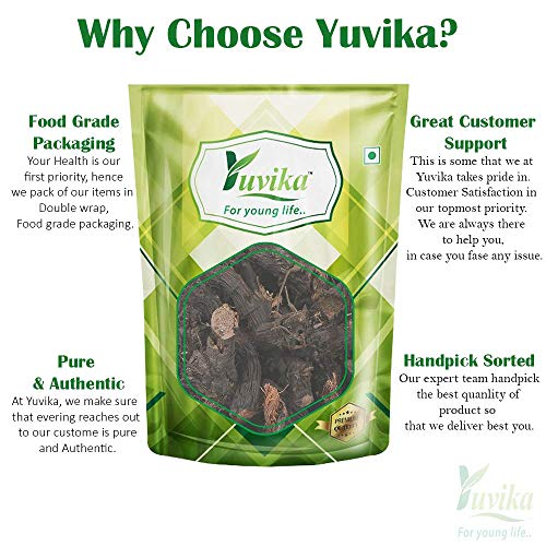 YUVIKA Nagarmotha - Cyperus Rotundus Rhizome - Nut Sedge Root (800 Grams) (2 Packs of 400 GM)