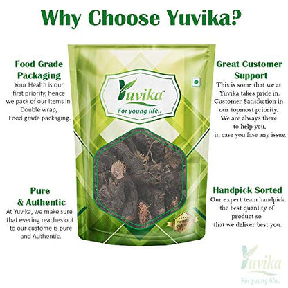 YUVIKA Nagarmotha - Cyperus Rotundus Rhizome - Nut Sedge Root (800 Grams) (2 Packs of 400 GM)