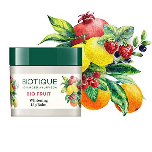 Biotique Bio Fruit Whitening Lip Balm, 12g (Pack Of 2)