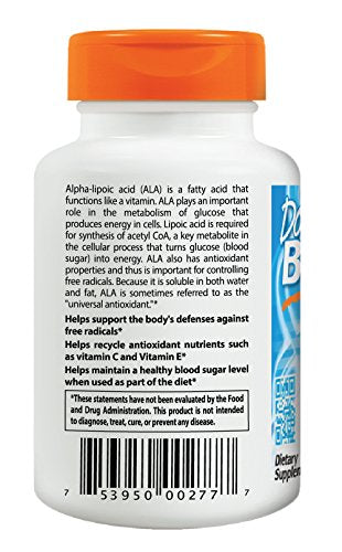 Doctor's Best, Best Alpha-Lipoic Acid, 300 mg, 180 Veggie Caps