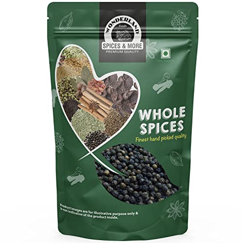 WONDERLAND FOODS (DEVICE) Whole Spices Black Pepper Kali Mirch (250g)