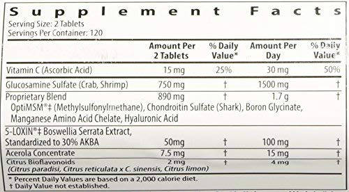 Nutrilite Glucosamine, 120N Tablets