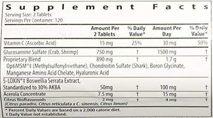 Nutrilite Glucosamine, 120N Tablets