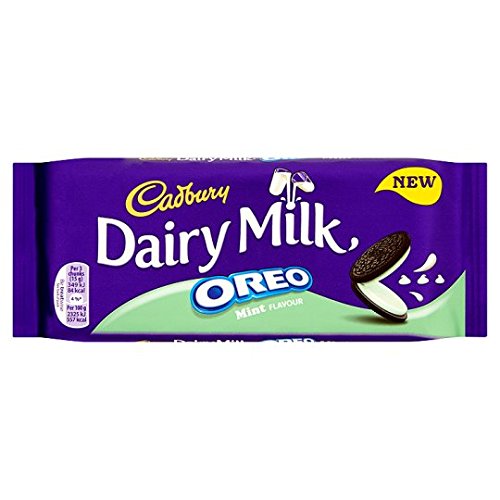 Cadbury Dairy Milk with Oreo Mint 120g