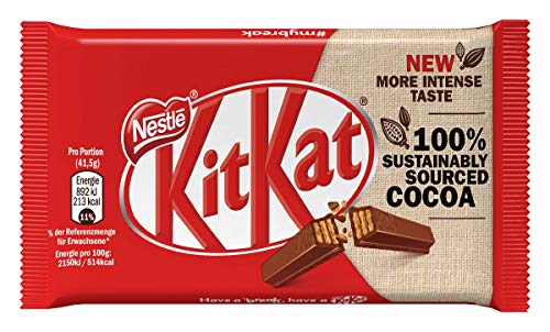 Nestle KitKat 4 Finger Chocolate, 41g - 24 units