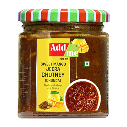 Add me Chunda Pickle Sweet Mango Chutney with jeera, 200g