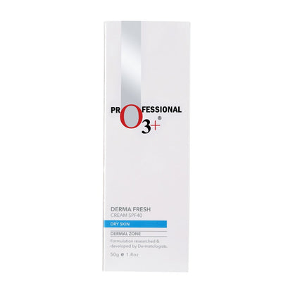 O3+ Derma Fresh Cream SPF 40 for Moisturizing & Brightening Skin, 50g