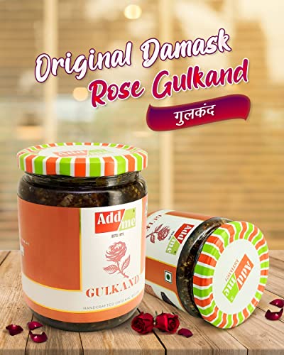 Add me Sweet Damask Rose Petal Gulkand 600gm, Homemade Recipe and Taste