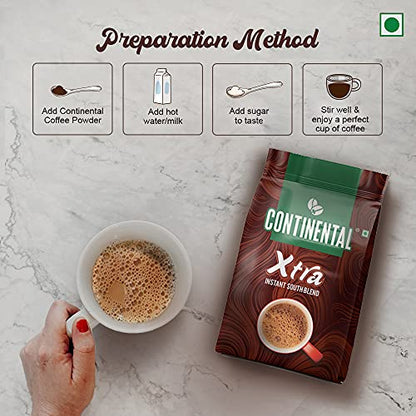 Continental Coffee Xtra Instant Coffee Powder 200gm - Pack of 2