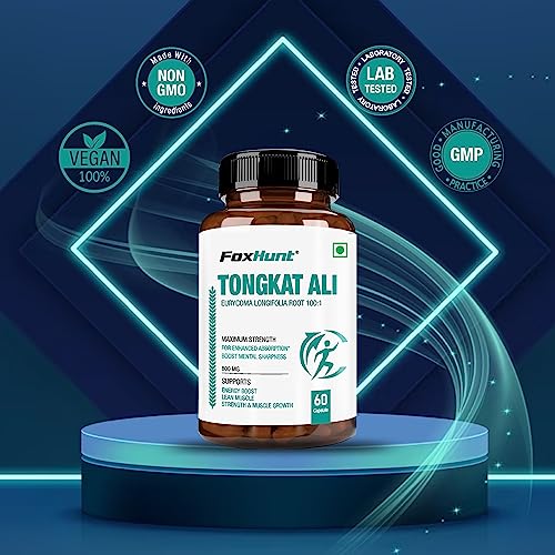 Tongkat Ali Capsule 800Mg - 60 Counts (Pack of 2)