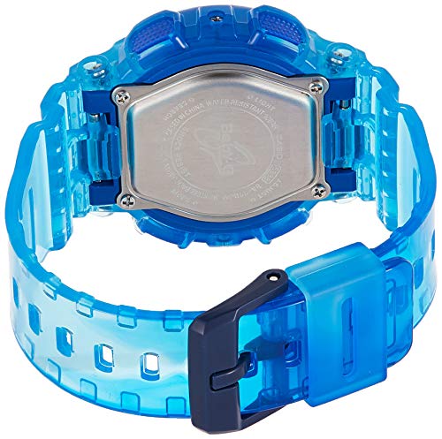 Casio Analog-Digital Blue Dial Women's Watch-BX088 (BA-110JM-2ADR)