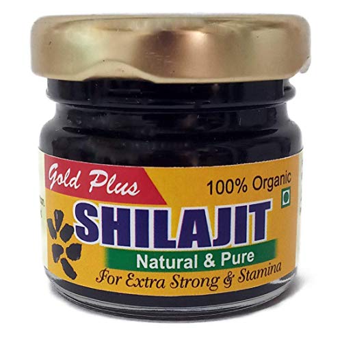 Gold Plus Pure Liquid shilajit Shilajeet Mineral Pitch Mineral Wax 50gm Pack