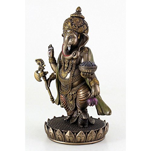 Lord Ganesha Idols for Gift Home Decor Pooja - Big Ganesh Statue - Standing God Ganpati Showpiece