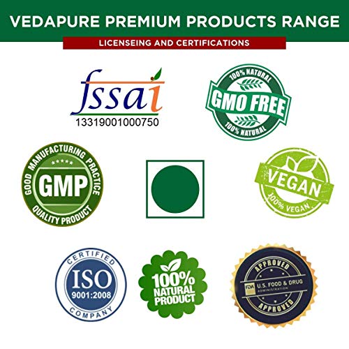 Vedapure Natural & Pure Safed Musli Powder Supports Vigor & Vitality - 100gm