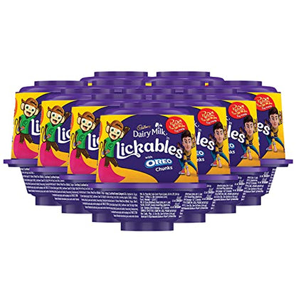 Cadbury Dairy Milk Lickables Chocolate, 20g (Pack of 12)