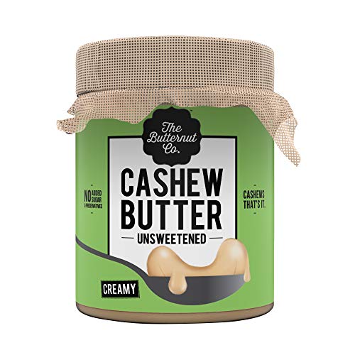 The Butternut Co. Cashew Butter Unsweetened, 200 gm (No Added Sugar, Vegan, High Protein, Keto)