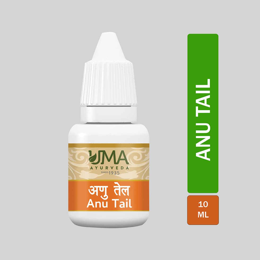 Uma Ayurveda Anu Tail 40ml (Pack of 4) | Nasal Oil for Unblocks Nasal | Anu Tail 100% Organic Natural Pure Drop